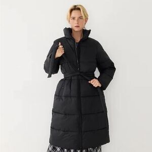 J. Crew | Belted Down Puffer Coat